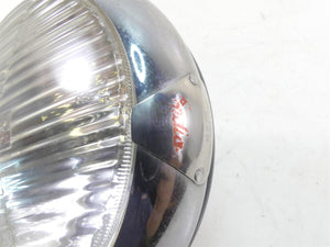 2001 Indian Centennial Scout Headlamp Bucket Head Lamp Light & Mount 66-091