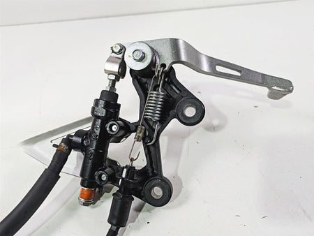 2023 Kawasaki EX400 Ninja Right Footpeg + Brake Lever Master Cylinder 35063-1408 {{ shop.shopifyCountryName }} - Mototech271
