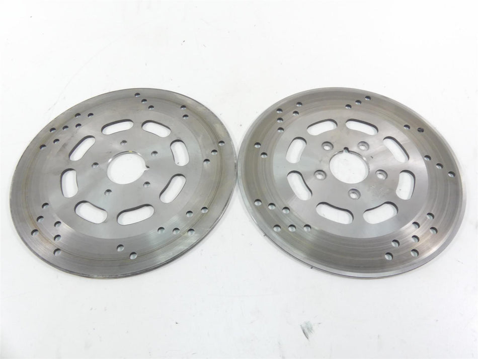 1999 Harley Touring FLHTCUI Electra Glide Front Brake Rotor Disc Set 44136-92 {{ shop.shopifyCountryName }} - Mototech271