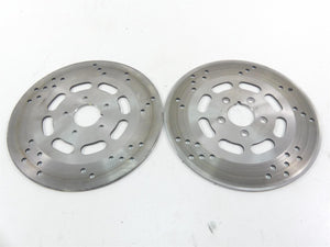 1999 Harley Touring FLHTCUI Electra Glide Front Brake Rotor Disc Set 44136-92 | Mototech271