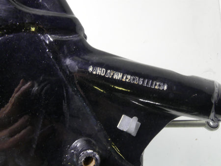 2012 Harley Touring FLHTP Electra Glide Bent Main Frame Chassis With Texas Salvage Title 47900-11 {{ shop.shopifyCountryName }} - Mototech271