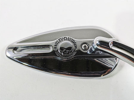 2008 Harley FLSTC Softail Heritage Right Rear View Skull Mirror 56000395 {{ shop.shopifyCountryName }} - Mototech271