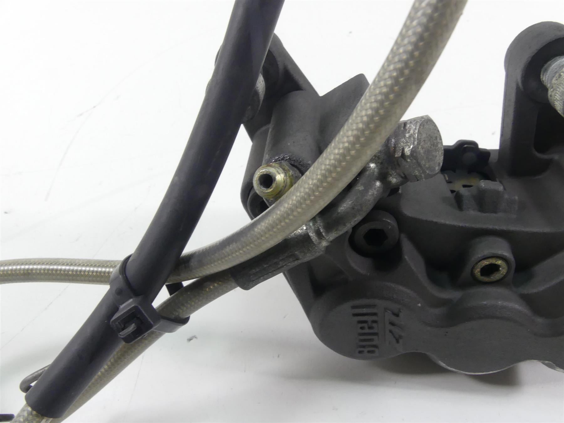 2007 Buell XB12 SS Lightning Front Nissin Brake Caliper + Line H0110.02A8 {{ shop.shopifyCountryName }} - Mototech271