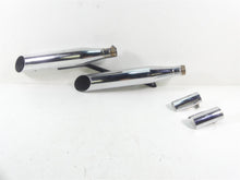 Load image into Gallery viewer, 2007 Honda VTX1800 T1 Cobra Slash Cut Slip On Exhaust Pipe Mufflers 1176SC | Mototech271
