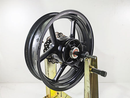 2011 Kawasaki EX650R Ninja Straight Enkei 17x4.5 Rear Wheel Rim 41073-0146-QT {{ shop.shopifyCountryName }} - Mototech271