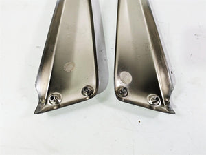 2006 Triumph Rocket 3 Rear Chrome Side Guards Covers Struts T2081425 T2081430 | Mototech271