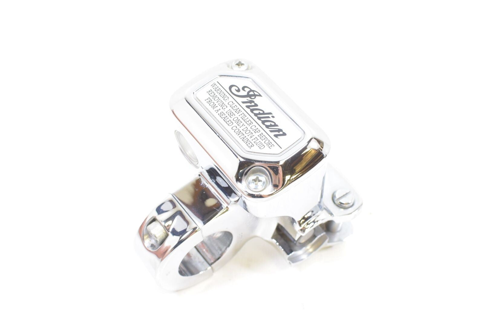 2018 Indian Chieftain Limited Front Chrome Brake Master Cylinder 15.8mm 1912865 {{ shop.shopifyCountryName }} - Mototech271