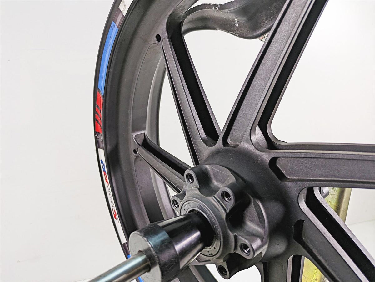 2015 BMW S1000RR K46 17x3.5 HP4 Front Wheel Rim - Damaged 36318548892 {{ shop.shopifyCountryName }} - Mototech271