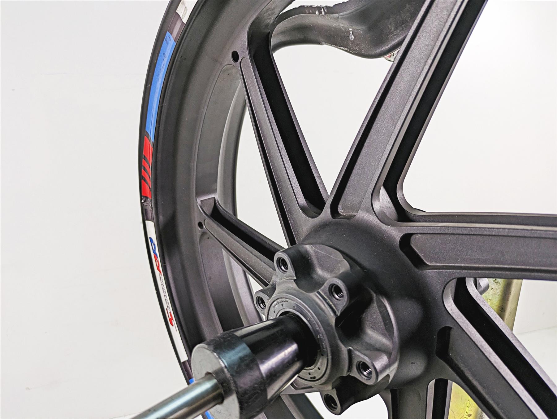 2015 BMW S1000RR K46 17x3.5 HP4 Front Wheel Rim - Damaged 36318548892 {{ shop.shopifyCountryName }} - Mototech271