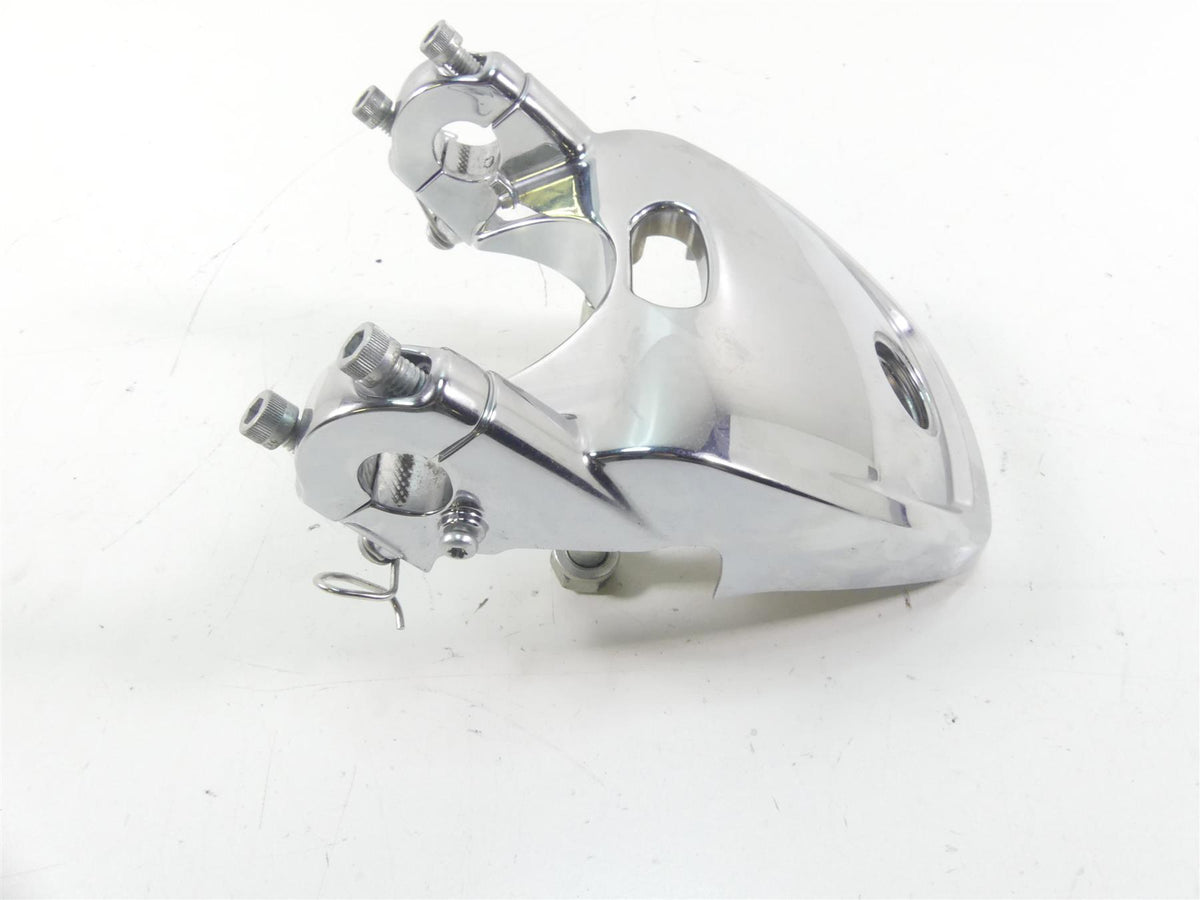 2016 Harley FXDL Dyna Low Rider Upper Visor Handlebar Riser Holder 67700193 {{ shop.shopifyCountryName }} - Mototech271
