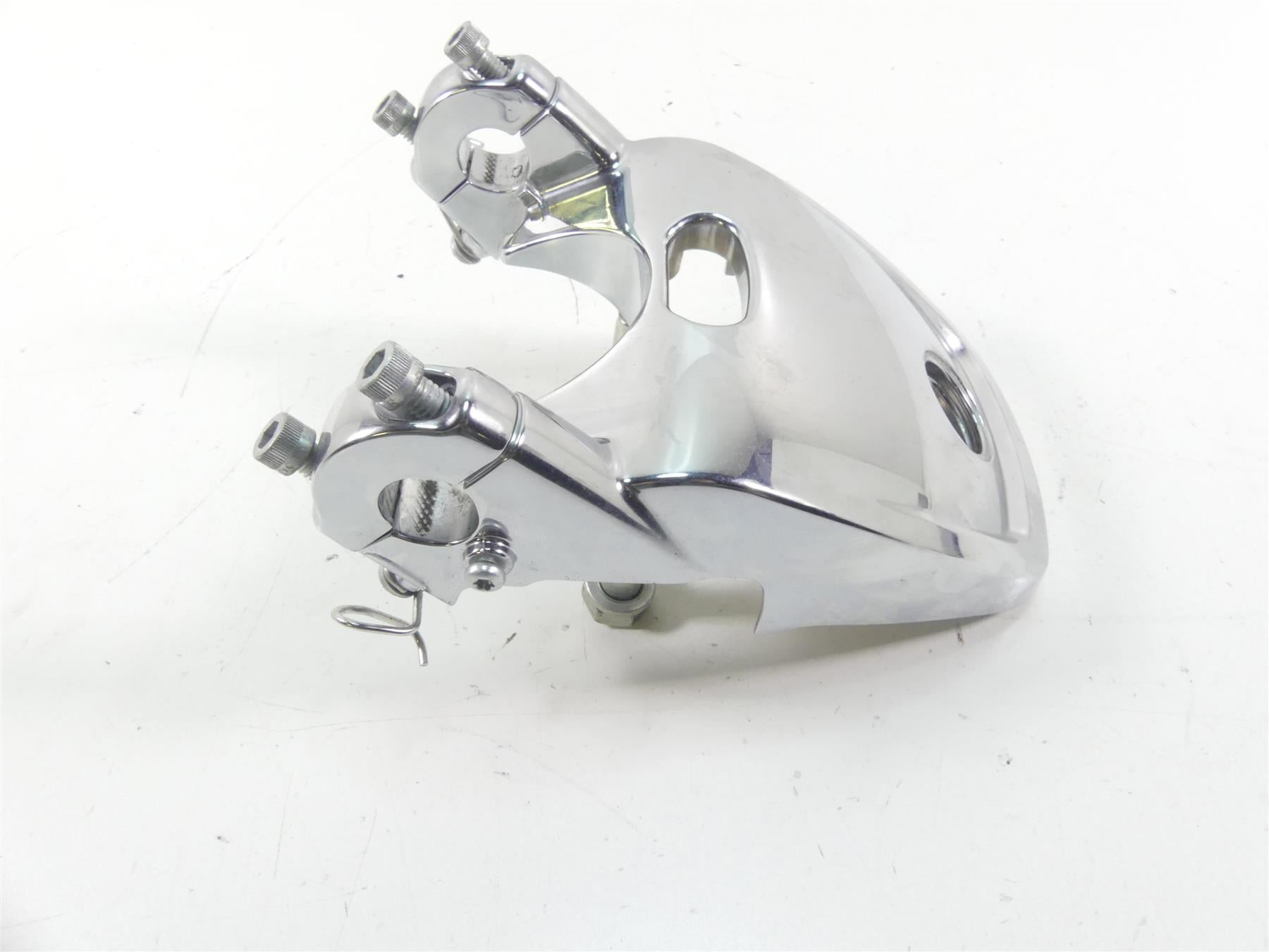 2016 Harley FXDL Dyna Low Rider Upper Visor Handlebar Riser Holder 67700193 {{ shop.shopifyCountryName }} - Mototech271