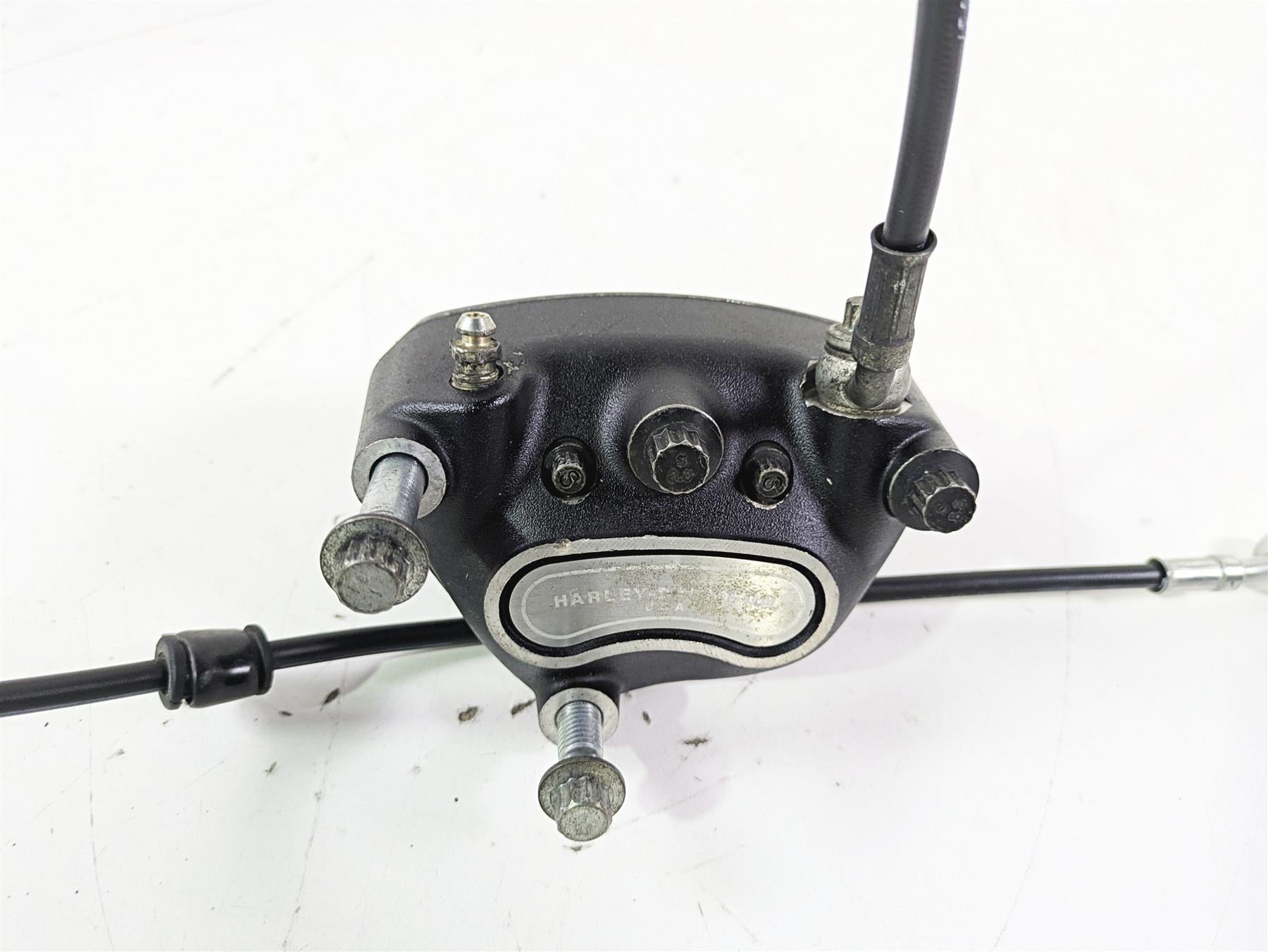 2011 Harley FXDC Dyna Super Glide Front Brake Caliper & Line 44046-08 {{ shop.shopifyCountryName }} - Mototech271