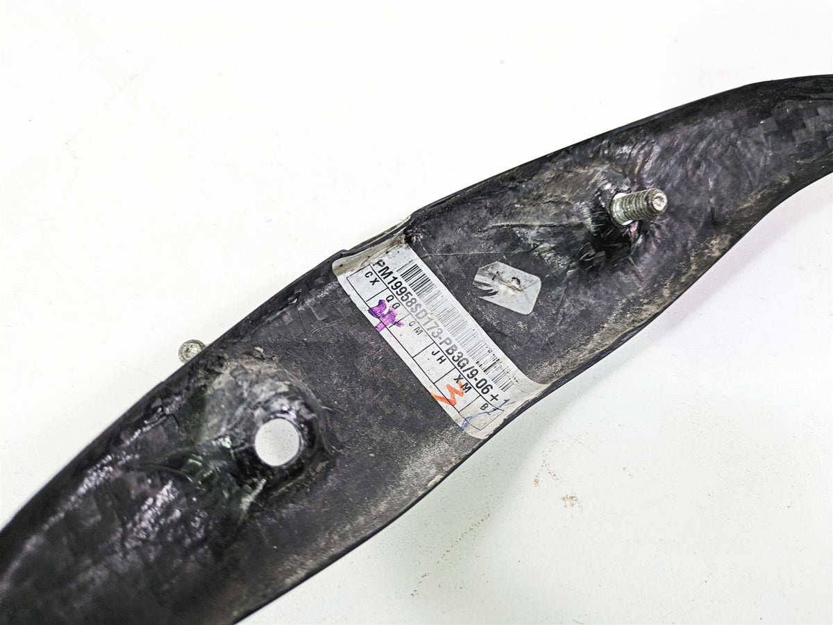 2009 Ducati Multistrada 1100 S Rear Above Exhaust Carbon Fiber Cover PM19958 {{ shop.shopifyCountryName }} - Mototech271