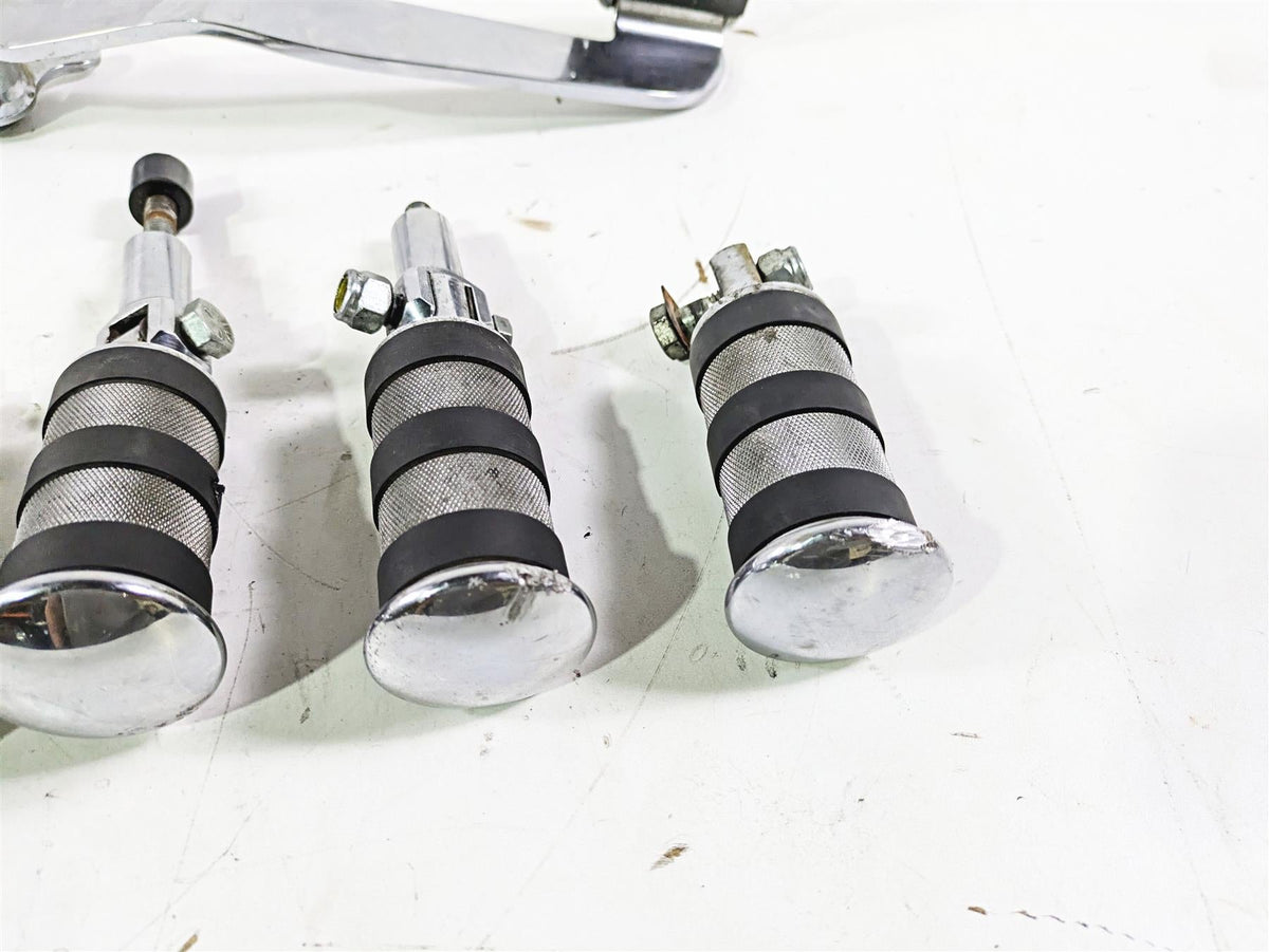 2003 Harley Softail FXSTDI Deuce 100th Brake Pedal & Footpeg Foot Peg Rest Set {{ shop.shopifyCountryName }} - Mototech271
