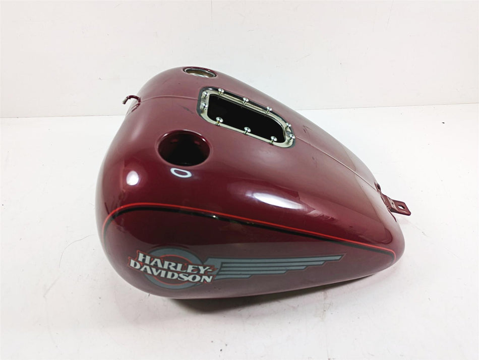 2006 Harley Softail FXSTSI Springer Fuel Gas Tank Brandywine Sunglow 61625-01E {{ shop.shopifyCountryName }} - Mototech271