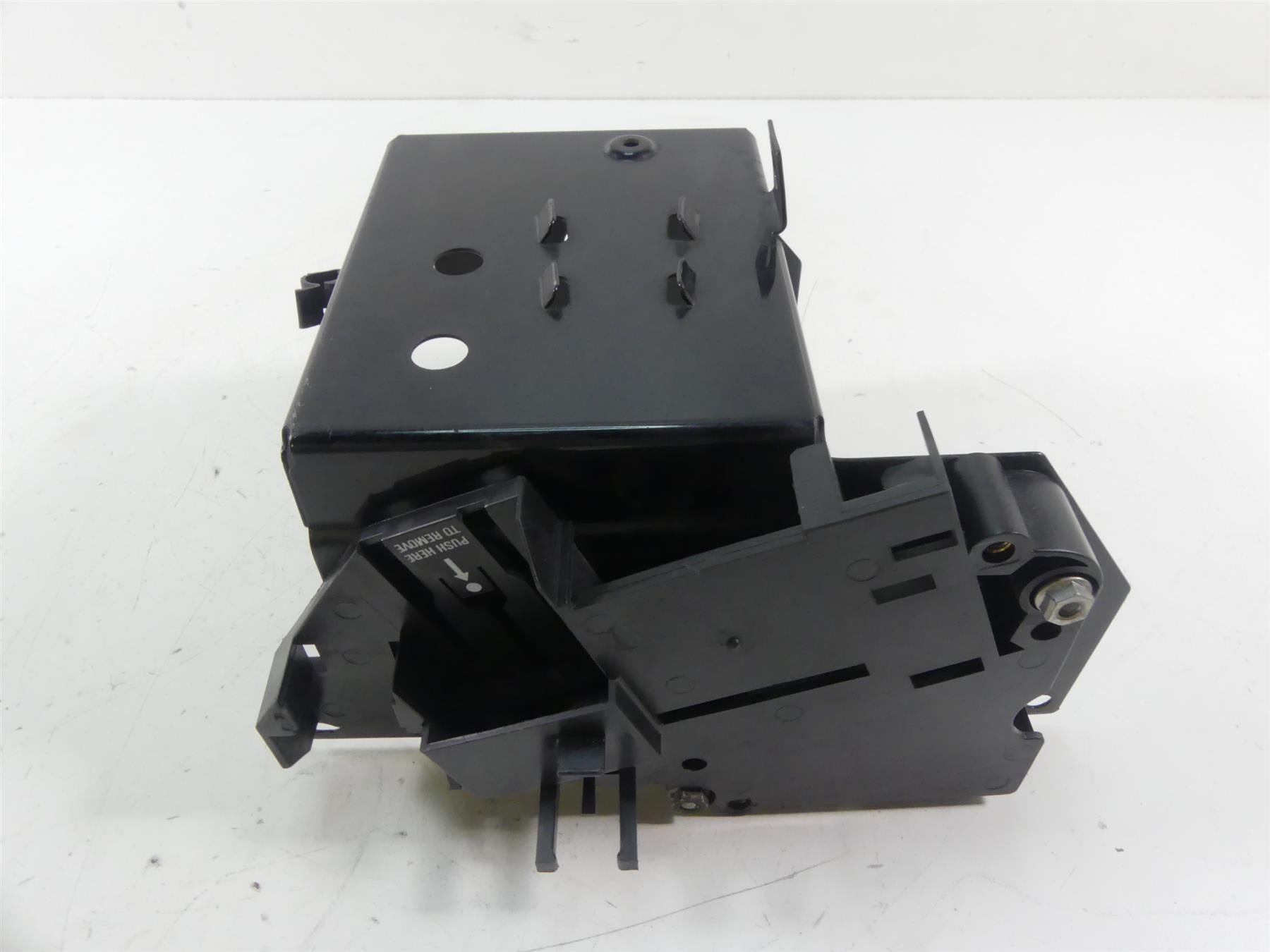 2007 Harley Touring FLHTCU SE CVO Electra Glide Battery Tray Box Stay 66281-02 {{ shop.shopifyCountryName }} - Mototech271