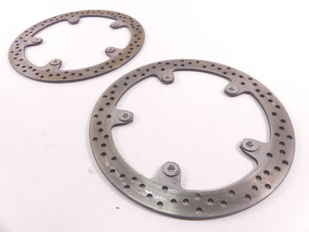 2016 BMW R1200RS K54 Front Brembo Brake Disc Rotor 320mm Set 34118526575 {{ shop.shopifyCountryName }} - Mototech271