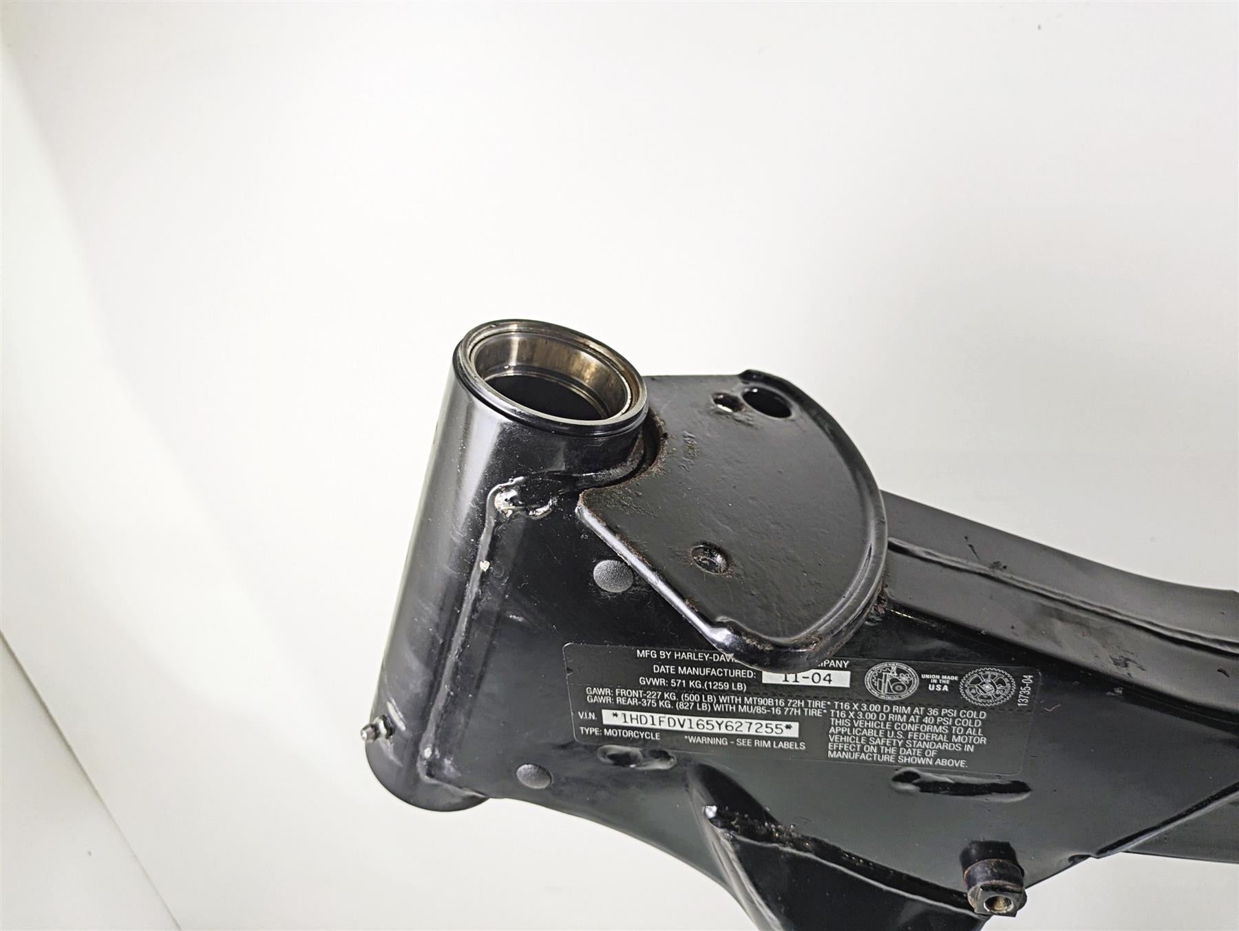2005 Harley Touring FLHRI Road King Straight Main Frame Chassis With Clean Florida Repo Title 47900-02A {{ shop.shopifyCountryName }} - Mototech271