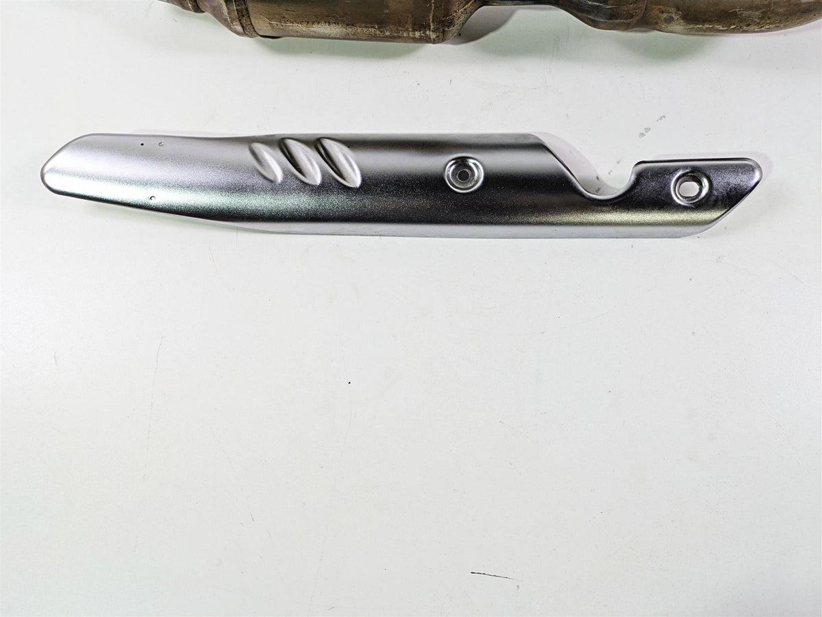 2014 BMW K1600 GTL K48 Right Exhaust Header Manifold + Heat Shield 18518546715 {{ shop.shopifyCountryName }} - Mototech271