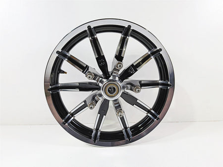 2014 Harley Touring FLHTK Electra Glide Straight 17x3 Front Wheel 10 Sp 43300386-Mototech271