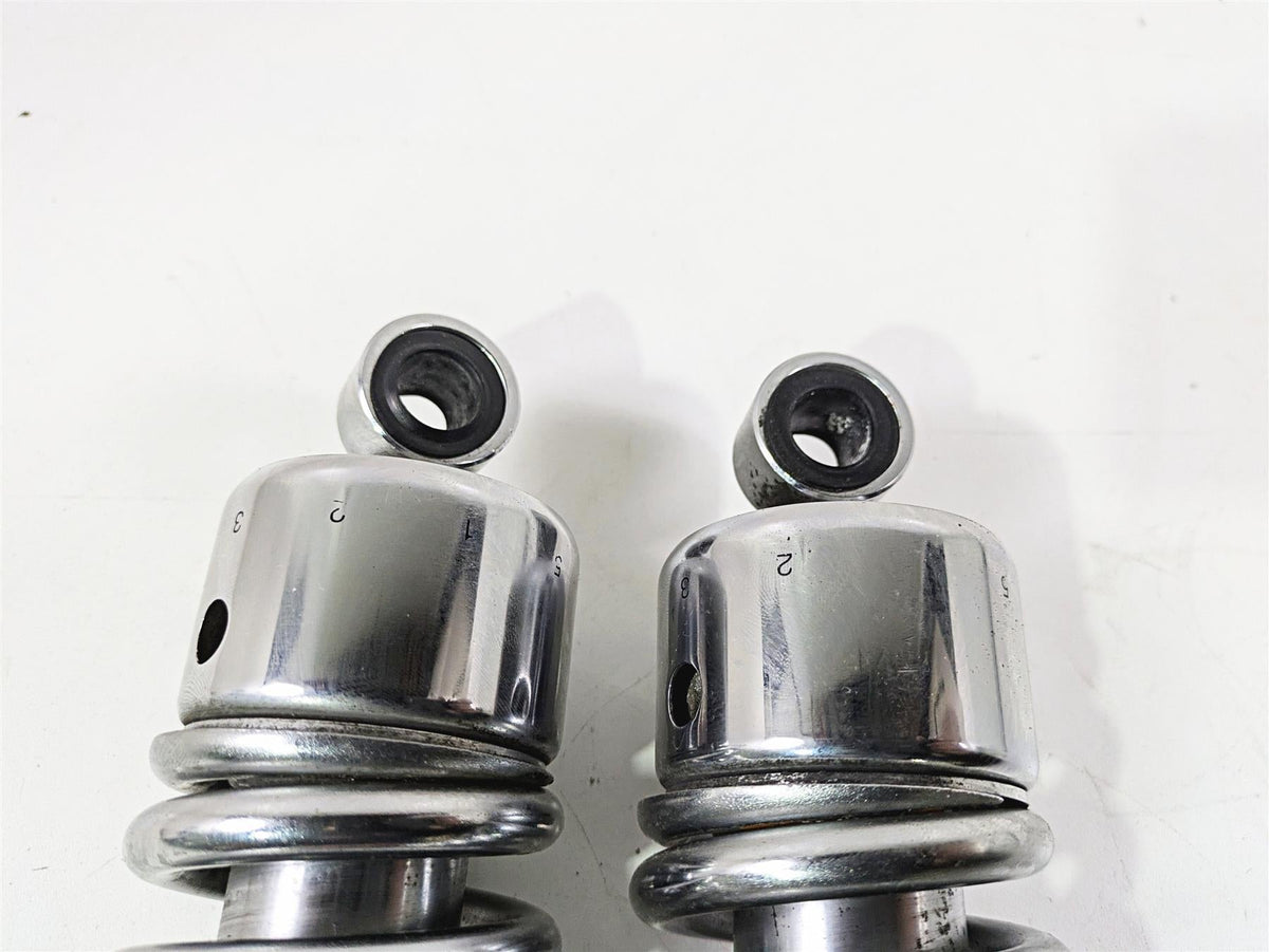 2006 Triumph Rocket 3 Rear Chrome Shock Damper Set T2055401 {{ shop.shopifyCountryName }} - Mototech271
