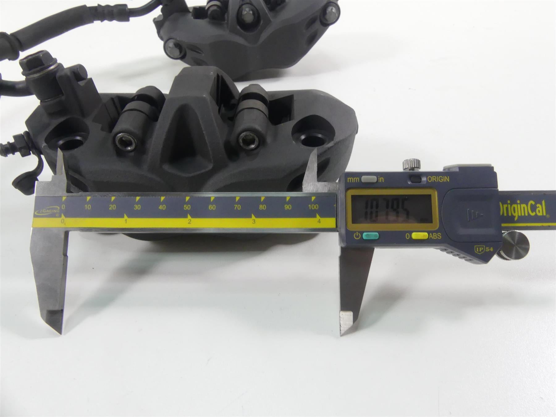 2012 Kawasaki ZX1400 ZX14R Ninja Front Nissin 108mm Brake Calipers