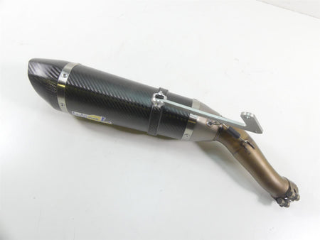 2015 Triumph 1050 Speed Triple R Leo Vince SBK Carbon Exhaust Pipe 8514S#1 {{ shop.shopifyCountryName }} - Mototech271