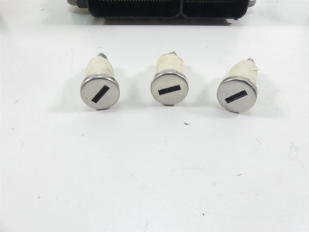 2016 BMW S1000XR K49 Cdi Ecu Ecm + Ignition Switch Key Lock Cap Set 13618546129 {{ shop.shopifyCountryName }} - Mototech271