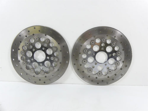 2007 Harley Touring FLHTCU SE CVO Electra Glide Front Brake Rotor Set 44360-00A | Mototech271
