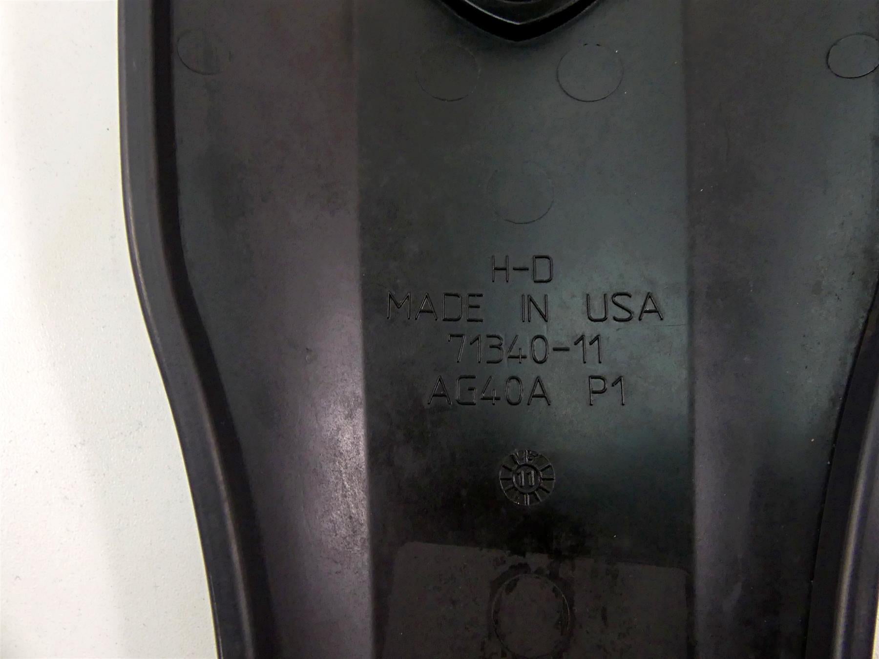 2011 Harley Softail FXS Blackline Fuel Tank Dash Console Cover Panel 71340-11 {{ shop.shopifyCountryName }} - Mototech271