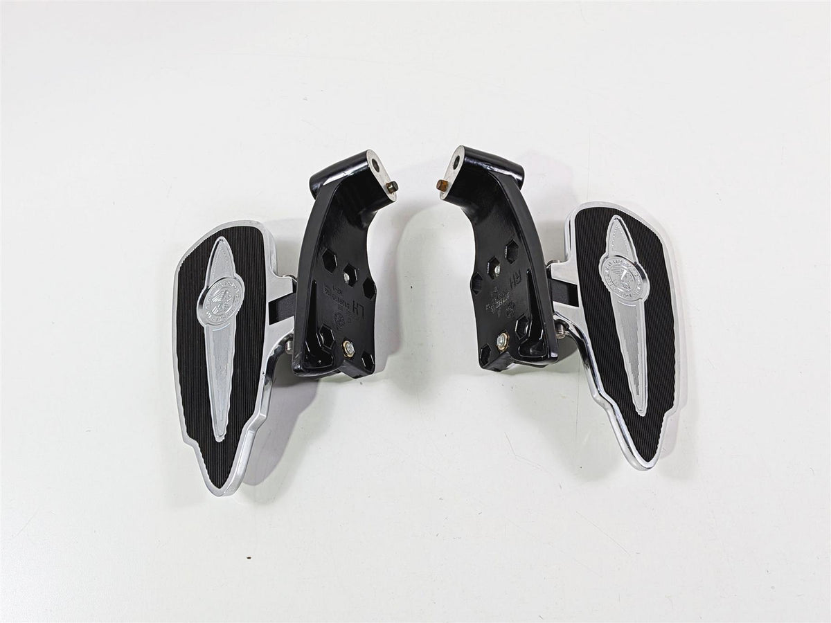 2015 Indian Chieftain Rear Passenger Floor Board & Mount Set 1020122 1020121-Mototech271