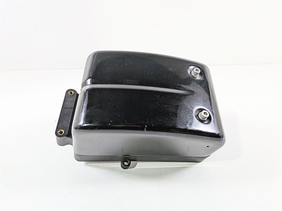 2008 Harley FXDSE CVO Dyna Black Electric Holder Tray & Side Cover 70367-04-Mototech271