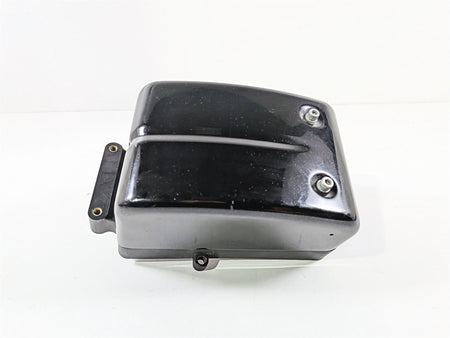 2008 Harley FXDSE CVO Dyna Black Electric Holder Tray & Side Cover 70367-04-Mototech271