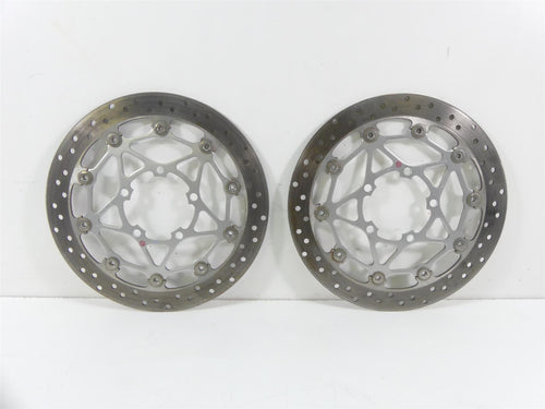 2018 Triumph Street Triple 765RS Front Brembo Brake Rotor Disc Set 3K T2022080 | Mototech271