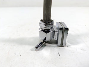 Harley Davidson Pingle Chrome Single Outlet Petcock Fuel Gas Valve 22mm 1311-CHV