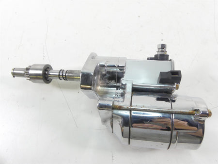 2005 Harley FXDWGI Dyna Wide Glide Engine Starter Motor Chrome - Read 31553-94B {{ shop.shopifyCountryName }} - Mototech271