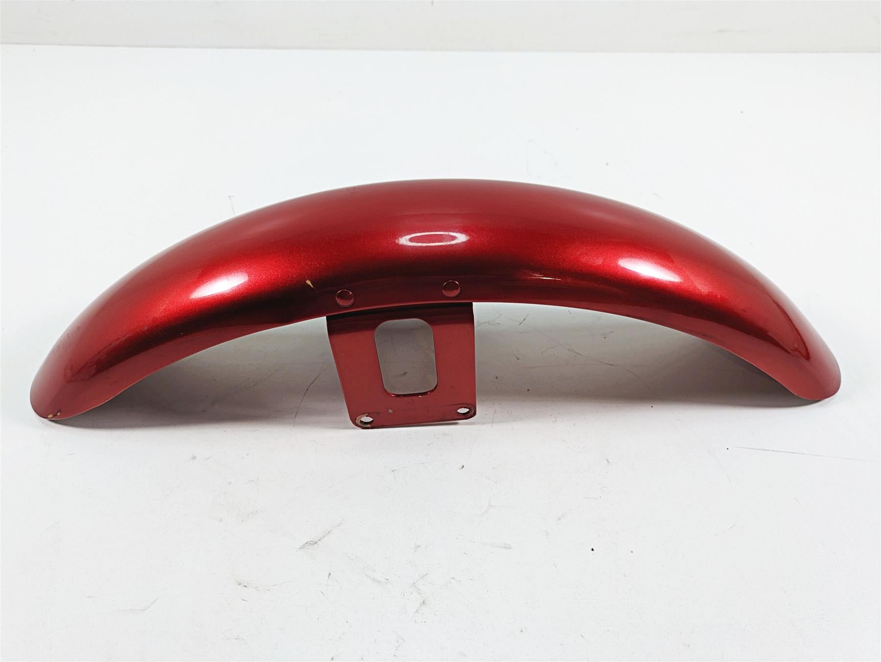 1986 Harley Sportster XLH 883 Straight Front Fender Candy Red 58998-83E {{ shop.shopifyCountryName }} - Mototech271