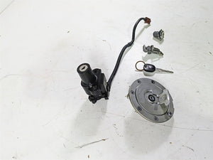 2008 Honda CBR1000RR SC59 Ignition Switch Key Lock Tank Cap Set 35010-MFL-670 | Mototech271