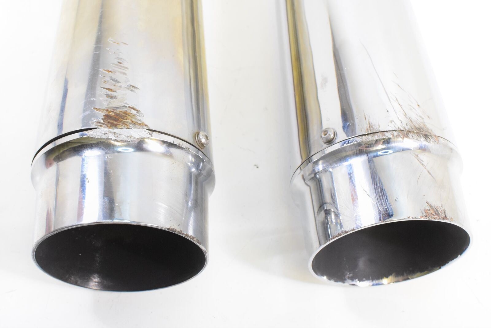 2002 Harley Touring FLHT Electra Glide Loud Open Exhaust Slip On Mufflers Pipes {{ shop.shopifyCountryName }} - Mototech271