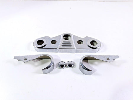 2003 Honda V-Twin VTX1800 C Kuryakyn Chrome Tripple Tree Cover Set 8681 {{ shop.shopifyCountryName }} - Mototech271