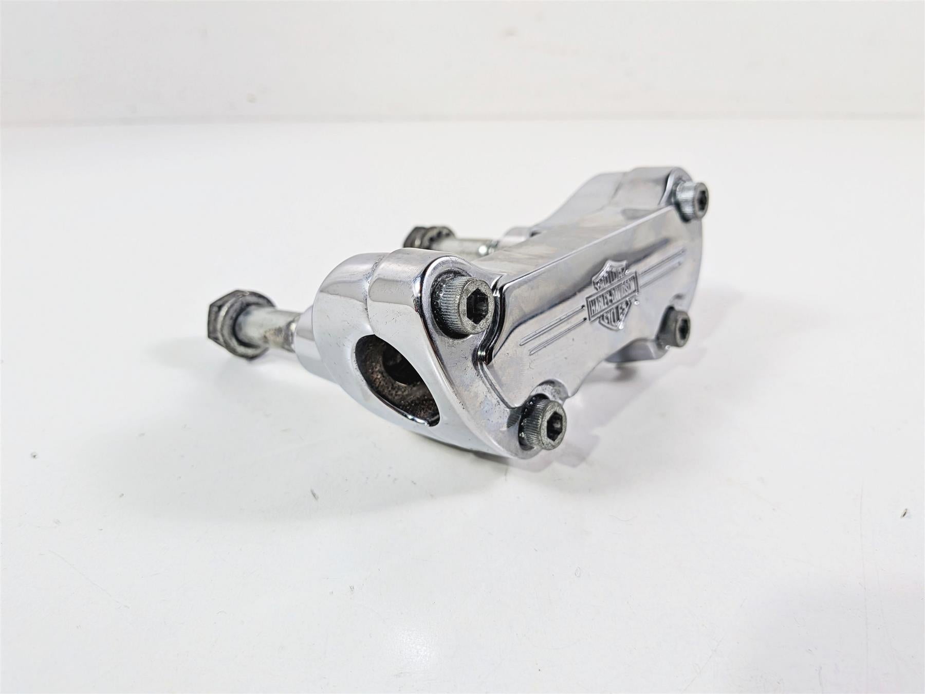 1998 Harley Dyna FXDL Low Rider Handlebar Riser Holder Clamps 56119-77A {{ shop.shopifyCountryName }} - Mototech271