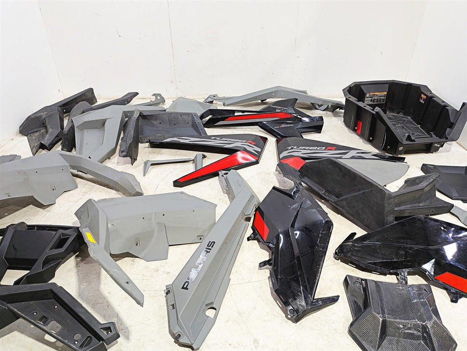 2022 Polaris RZR Turbo R Ultimate Fender Hood Outer Plastic Fairing Set 5455173-Mototech271