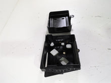 Load image into Gallery viewer, 2015 Harley FXDL Dyna Low Rider Battery Tray &amp; Black Cover 70379-06B
