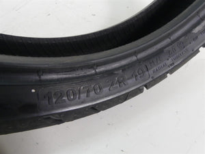 Used Front Motorcycle Tire Continental Trail Attack 3 120/70ZR19 60W 2445350000 | Mototech271