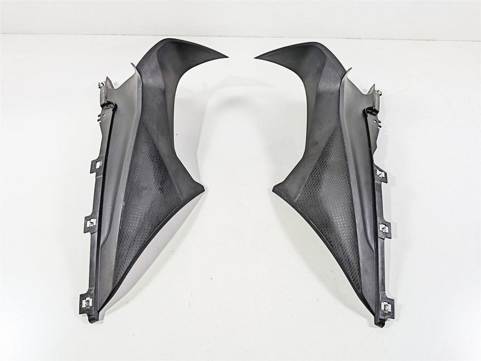 2024 BMW S1000RR K67 Front Fairing Side Cover Black Infill Set  46638569787