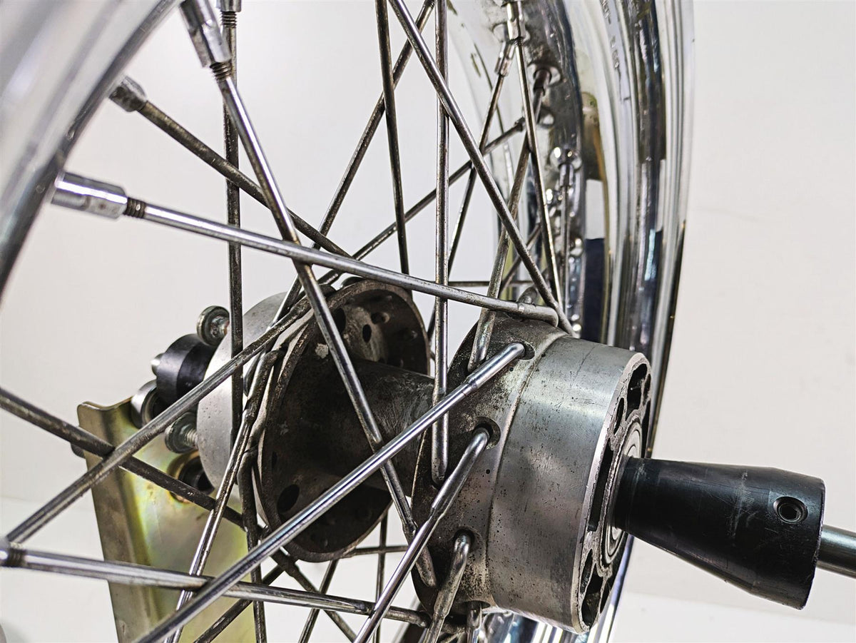 2009 Harley FXDC Dyna Super Glide Custom 17x4.5 Rear Wheel Spoke Rim 40979-08A {{ shop.shopifyCountryName }} - Mototech271
