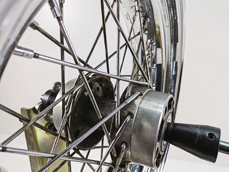 2009 Harley FXDC Dyna Super Glide Custom 17x4.5 Rear Wheel Spoke Rim 40979-08A {{ shop.shopifyCountryName }} - Mototech271