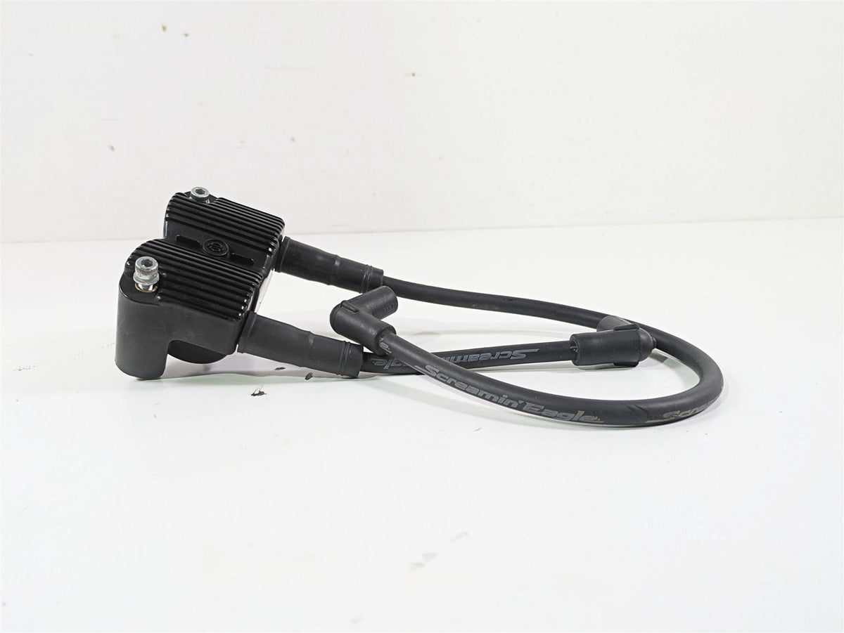 2016 Harley FXDF Dyna Fat Bob Ignition Coil Wires Plugs Set 31696-07A {{ shop.shopifyCountryName }} - Mototech271