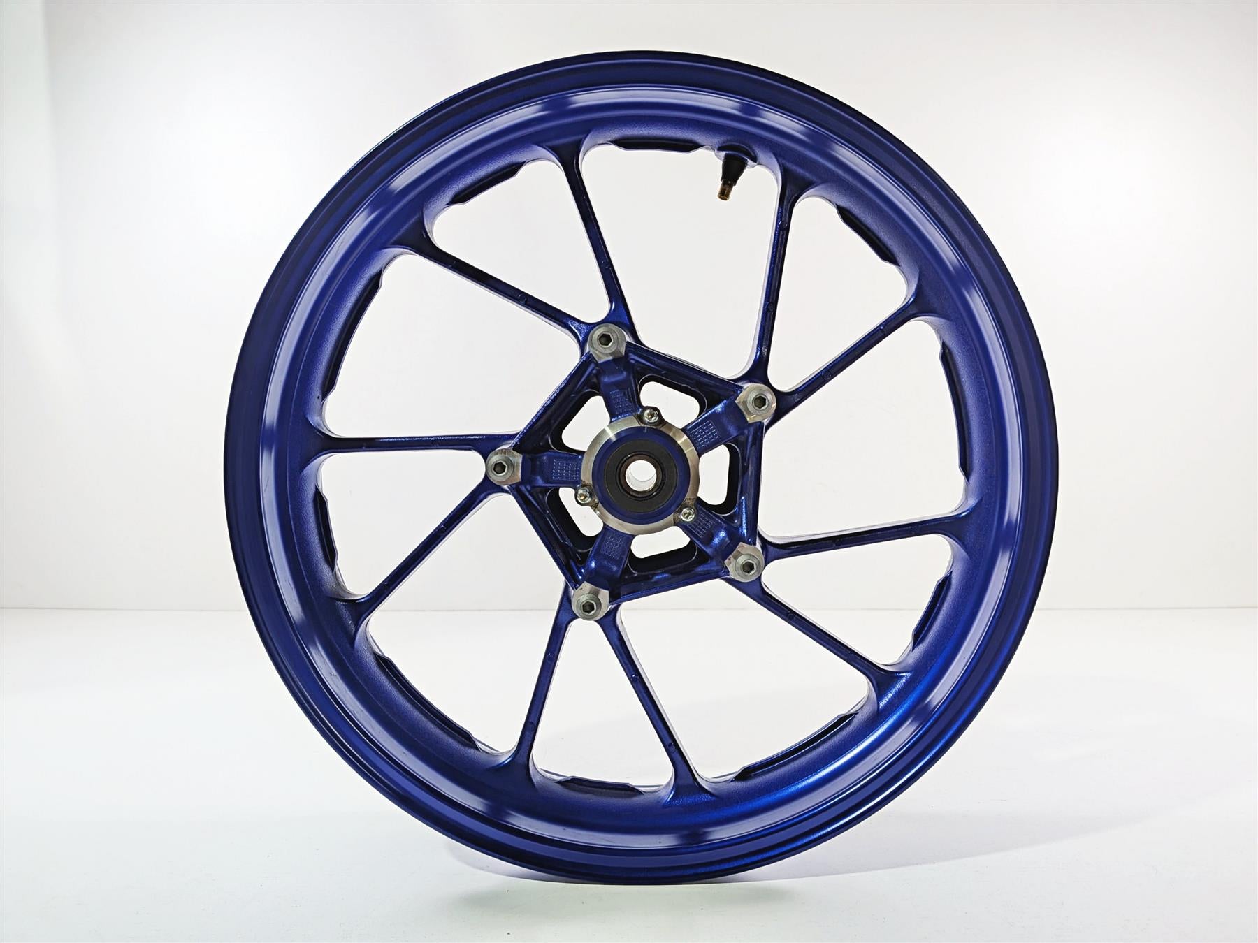 2025 Yamaha YZF R7 Straight Front Blue Wheel Rim 17x3.5 2DR-25168-00 {{ shop.shopifyCountryName }} - Mototech271