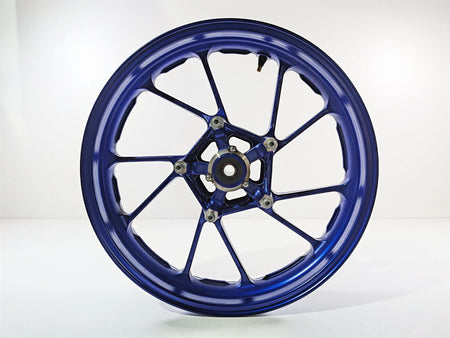 2025 Yamaha YZF R7 Straight Front Blue Wheel Rim 17x3.5 2DR-25168-00 {{ shop.shopifyCountryName }} - Mototech271